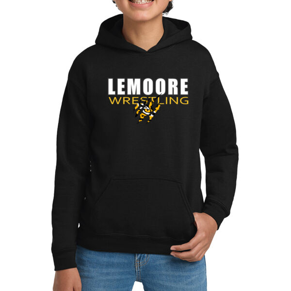 Youth Lemoore Wrestling Tiger Eye Hoodie Thumbnail