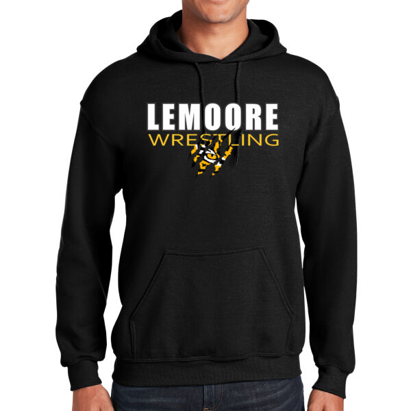 Adult Lemoore Wrestling Tiger Eye Hoodie Thumbnail