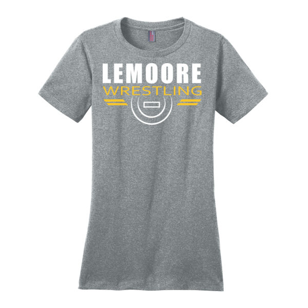 Ladies Lemoore Wrestling Cotton Tee Thumbnail